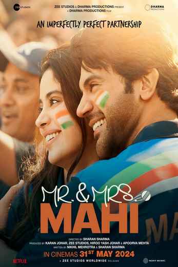 دانلود فیلم Mr & Mrs Mahi 2024 دوبله فارسی