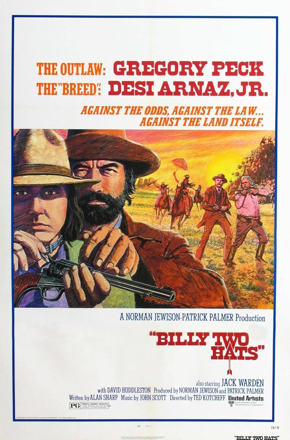 دانلود فیلم Billy Two Hats 1974 دوبله فارسی