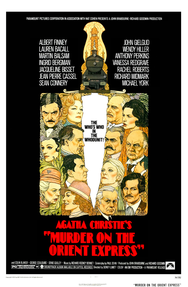 دانلود فیلم Murder on the Orient Express 1974 زیرنویس چسبیده