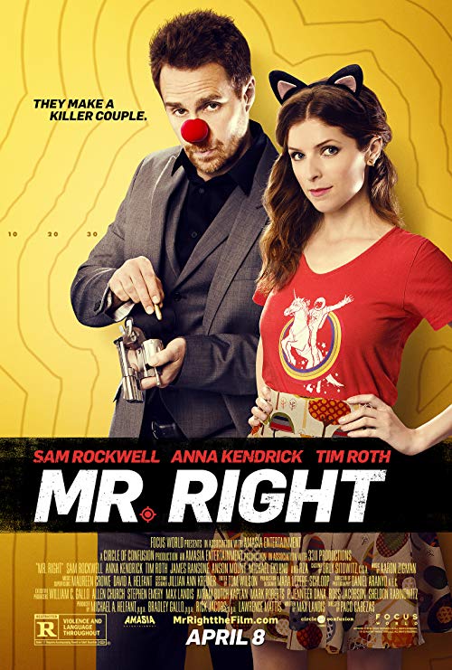 دانلود فیلم Mr. Right 2015 با زیرنویس فارسی و بدون سانسور