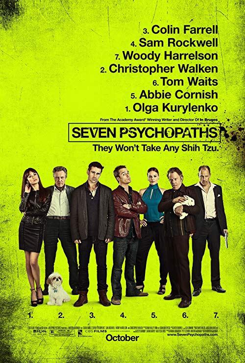 دانلود فیلم Seven Psychopaths 2012 زیرنویس چسبیده